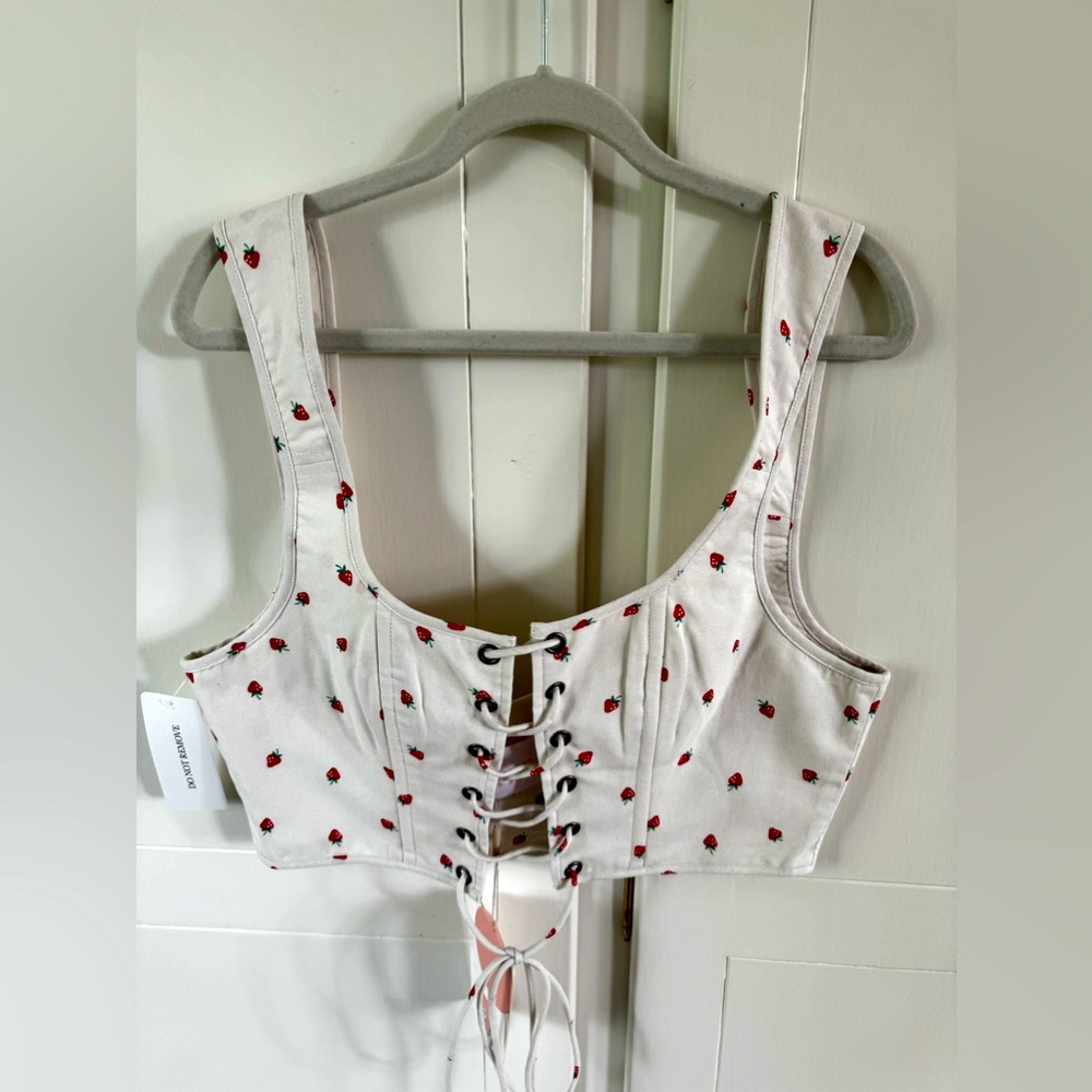 Selkie - La Fraise Soft Corset in size Medium